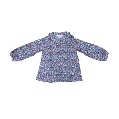 Blusa Florencia de niña 100% algodón hecha en España.