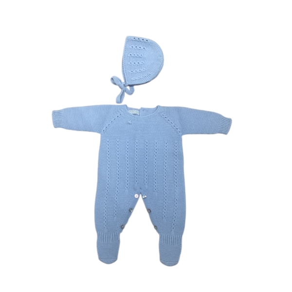 Conjunto Sicilia azul grisaceo