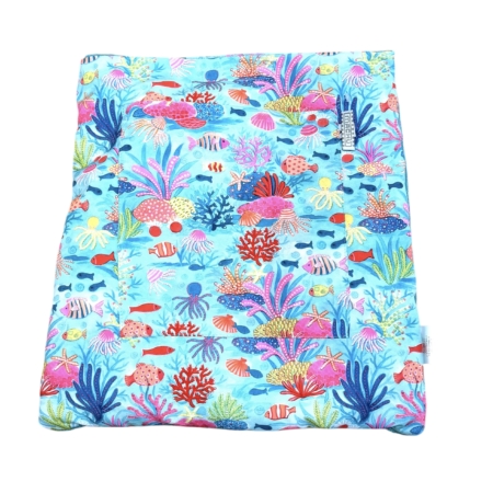 Mochila de estampado de fondo marino