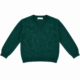 Jersey de pico verde de punto para bebé